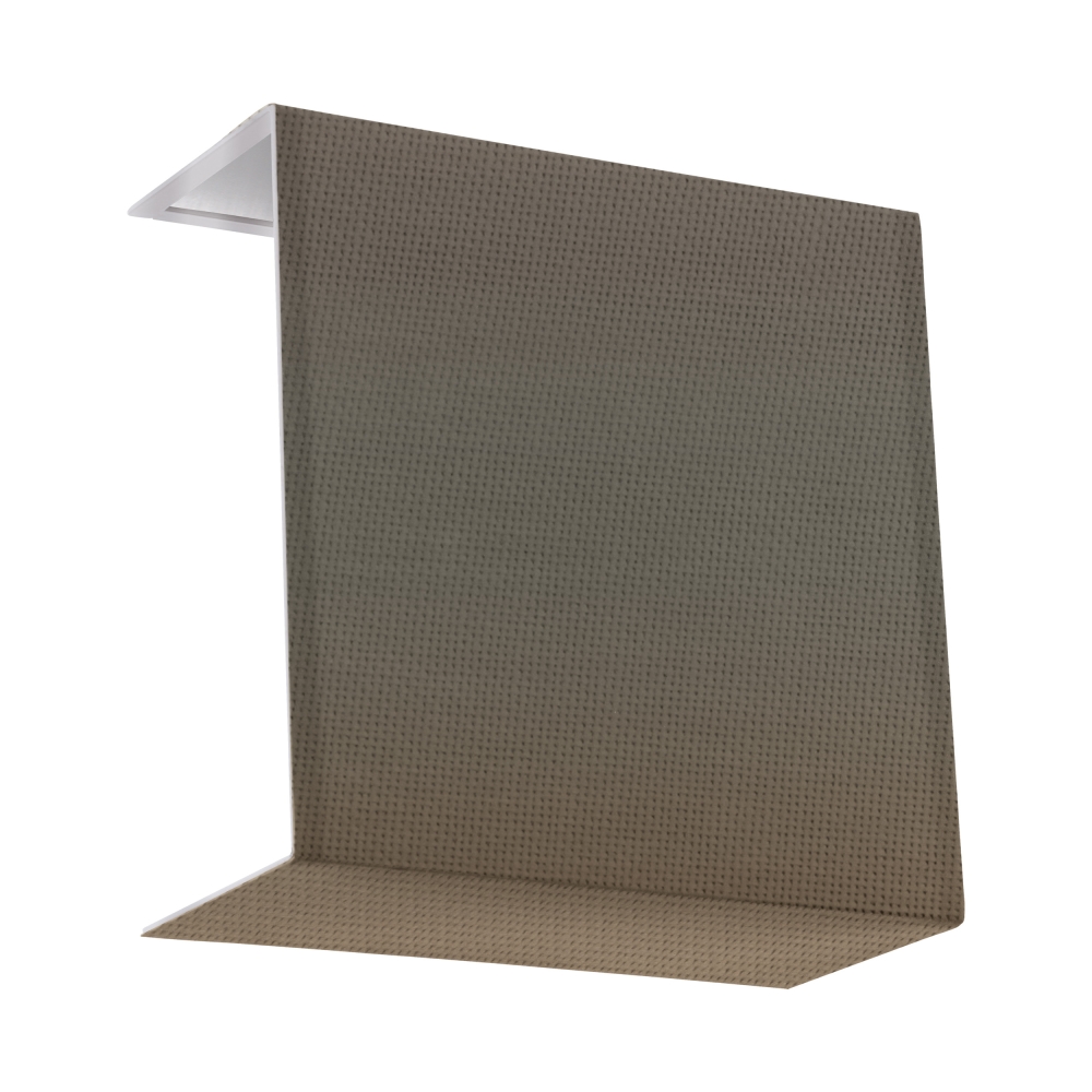 Shade square zu Wall luminaire Pasteri Pro linen brown
