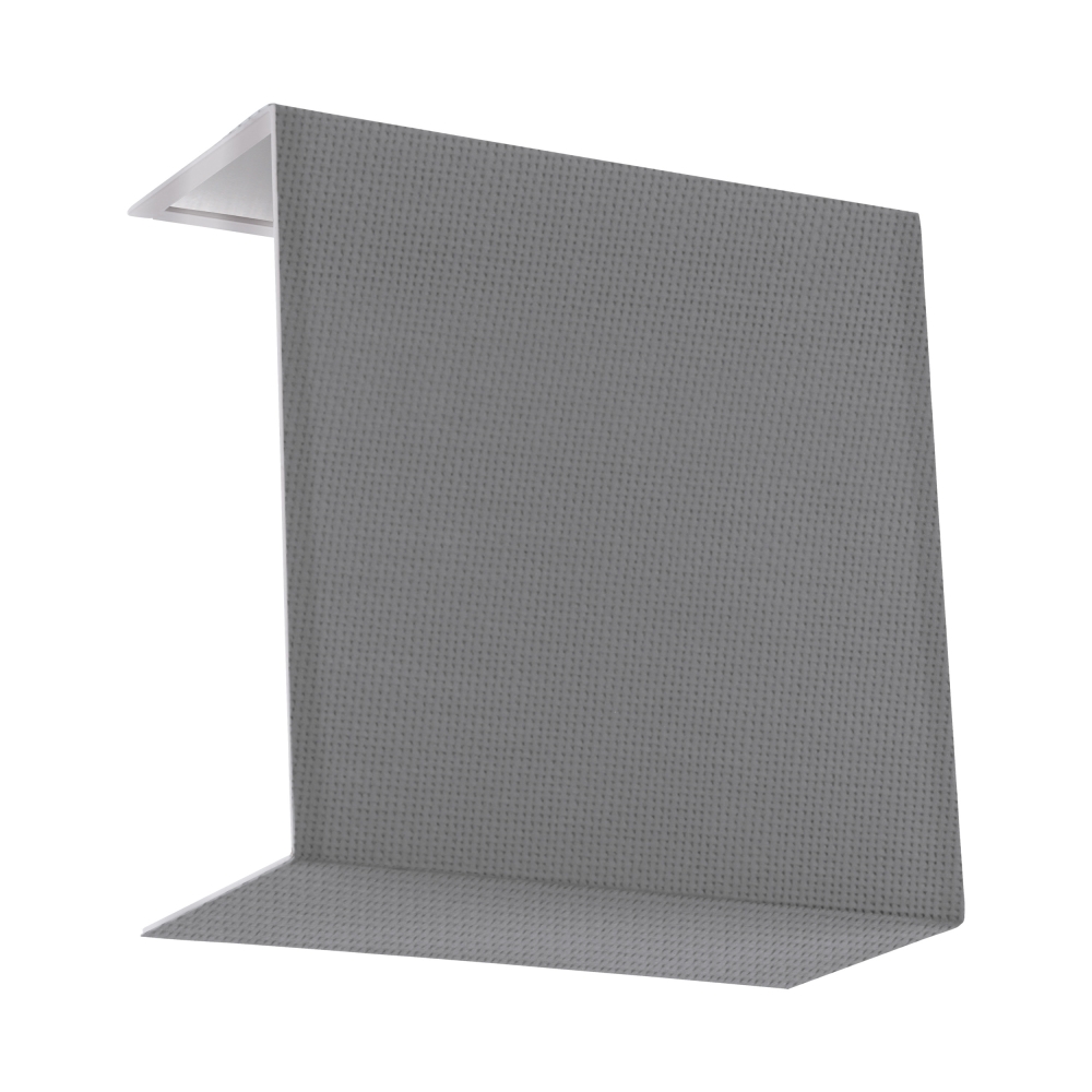 Shade square zu Wall luminaire Pasteri Pro linen grey
