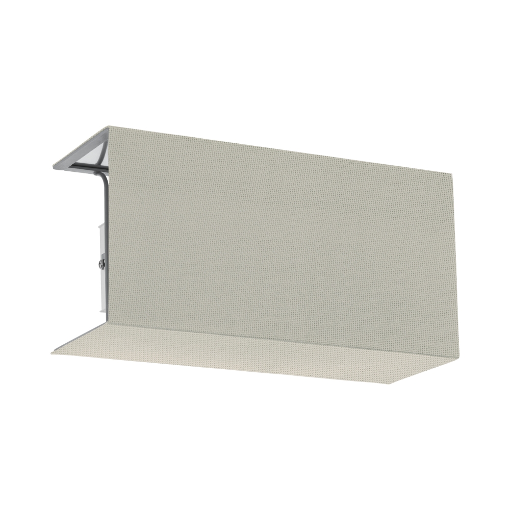 Shade square zu Wall luminaire Pasteri Pro linen natural