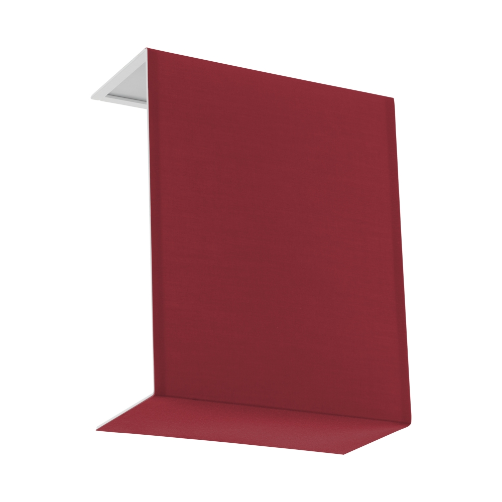Shade square zu Wall luminaire Pasteri Pro marsala