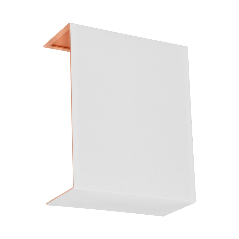 Shade square zu Wall luminaire Pasteri Pro white/copper