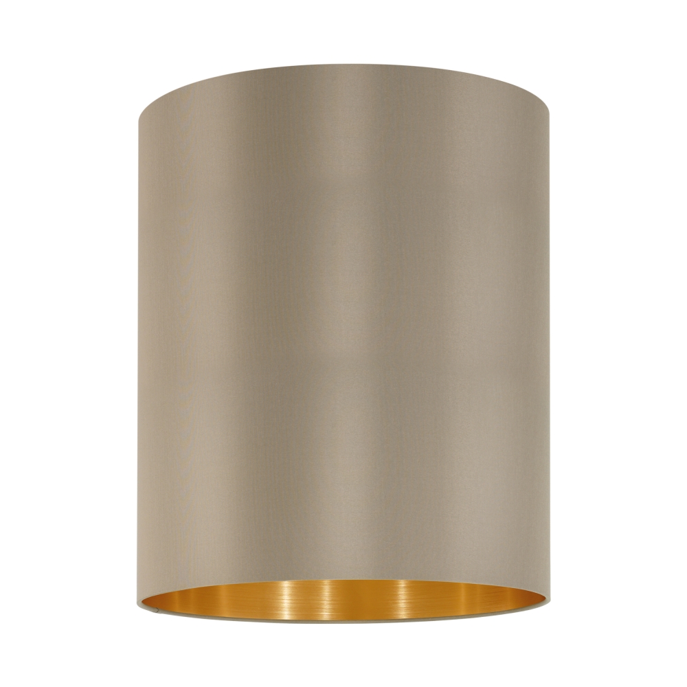 Shade zu Wall luminaire "Pasteri Pro" taupe/gold