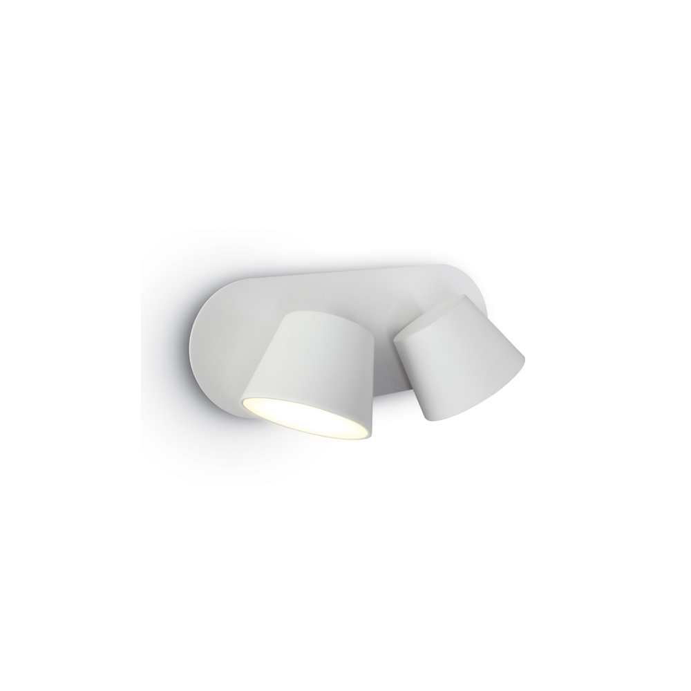 Sia LED, 2x6W, 2x500lm, 3000K, 230V, IP20, alb