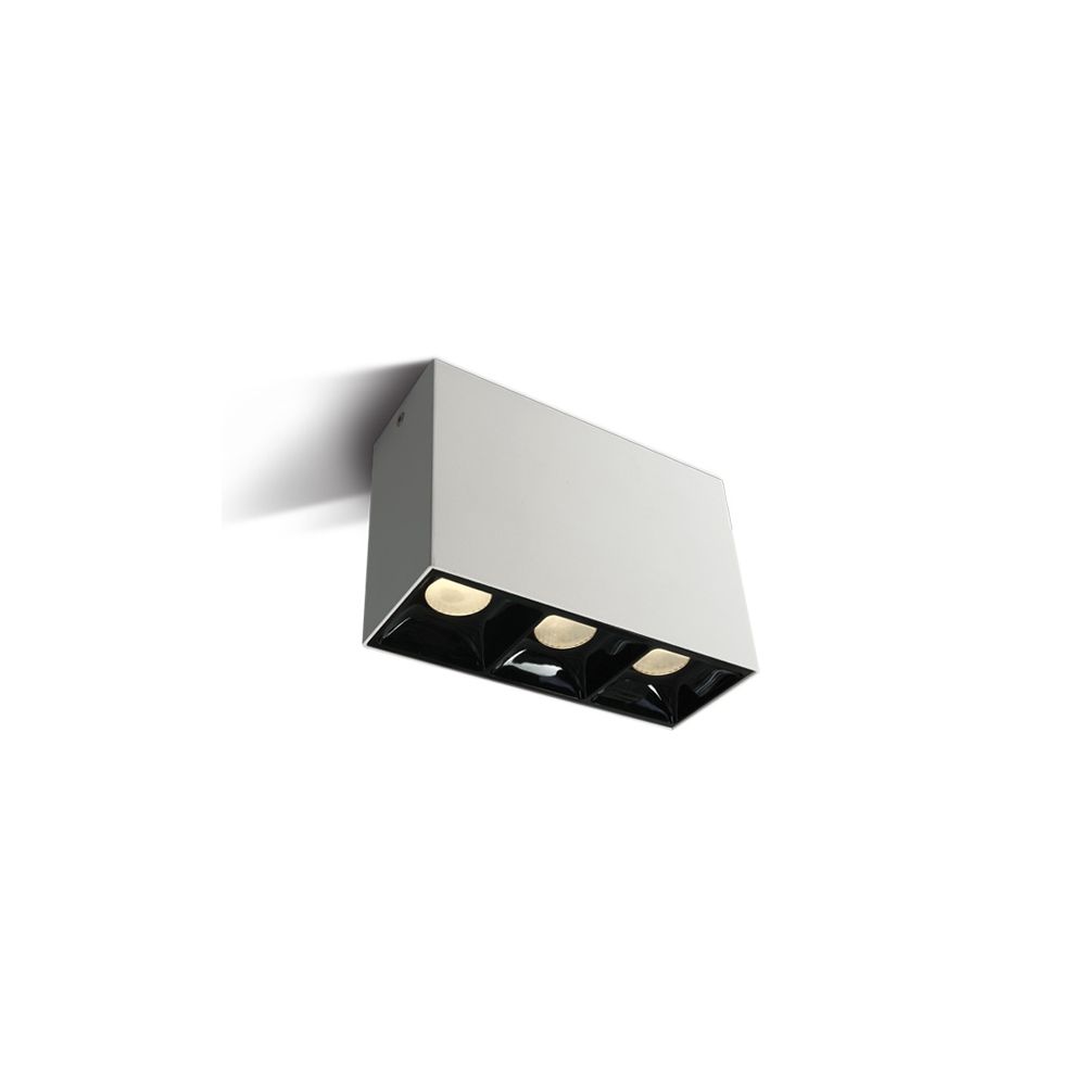 Sienna-II-M 3x7W, 3x550lm, 3000K, 100-240V, IP20, 36&deg;, alb