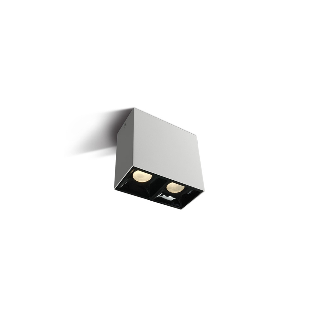 Sienna-II-S 2x7W, 2x550lm, 3000K, 100-240V, IP20, 36&deg;, alb