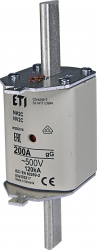 Siguranță nh2c gg 200a/500v