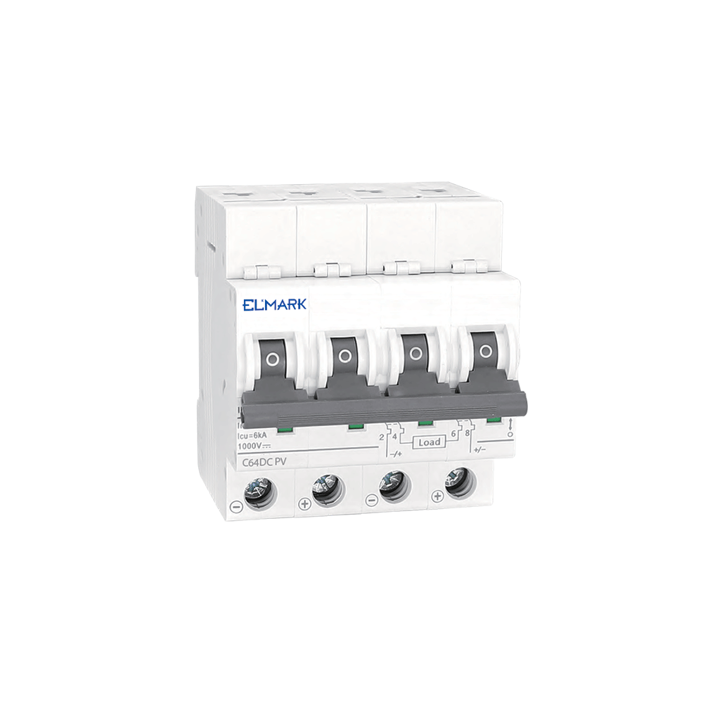 SIGURANTA MCB DC64 16A 4P 6KA 1000V CURBA C PENTRU SISTEME PV