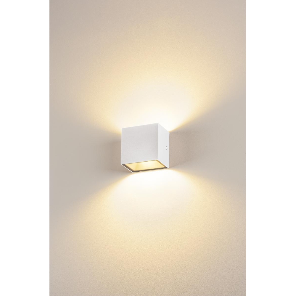 SITRA CUBE WL, white, IP44, 3000K, 10W