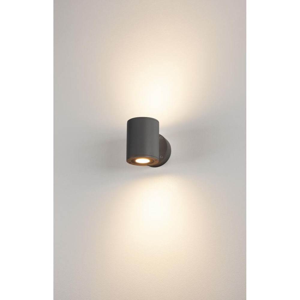SITRA Up/Down WL,  anthracite, IP44, 3000K, 9W