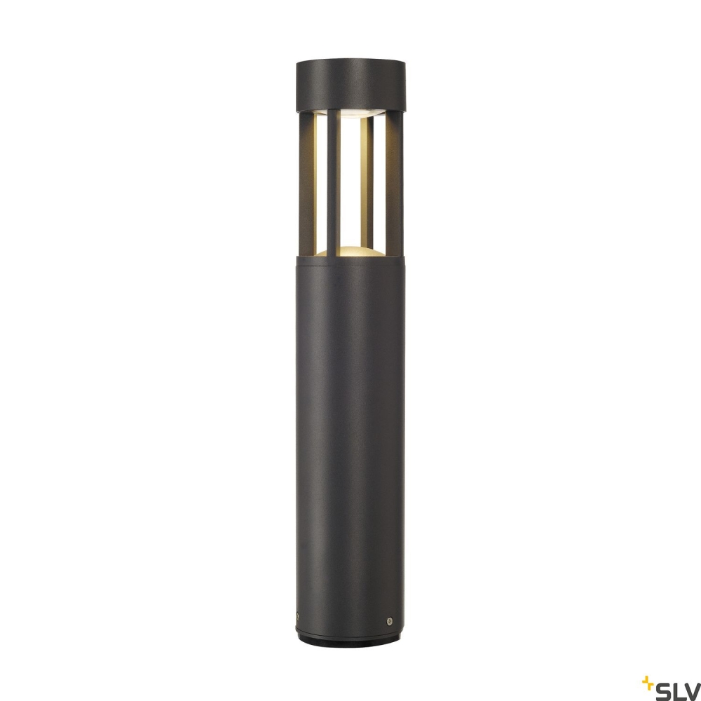 SLOTS 45 lampa de podea, 6,3W LED, alb cald, anthracit