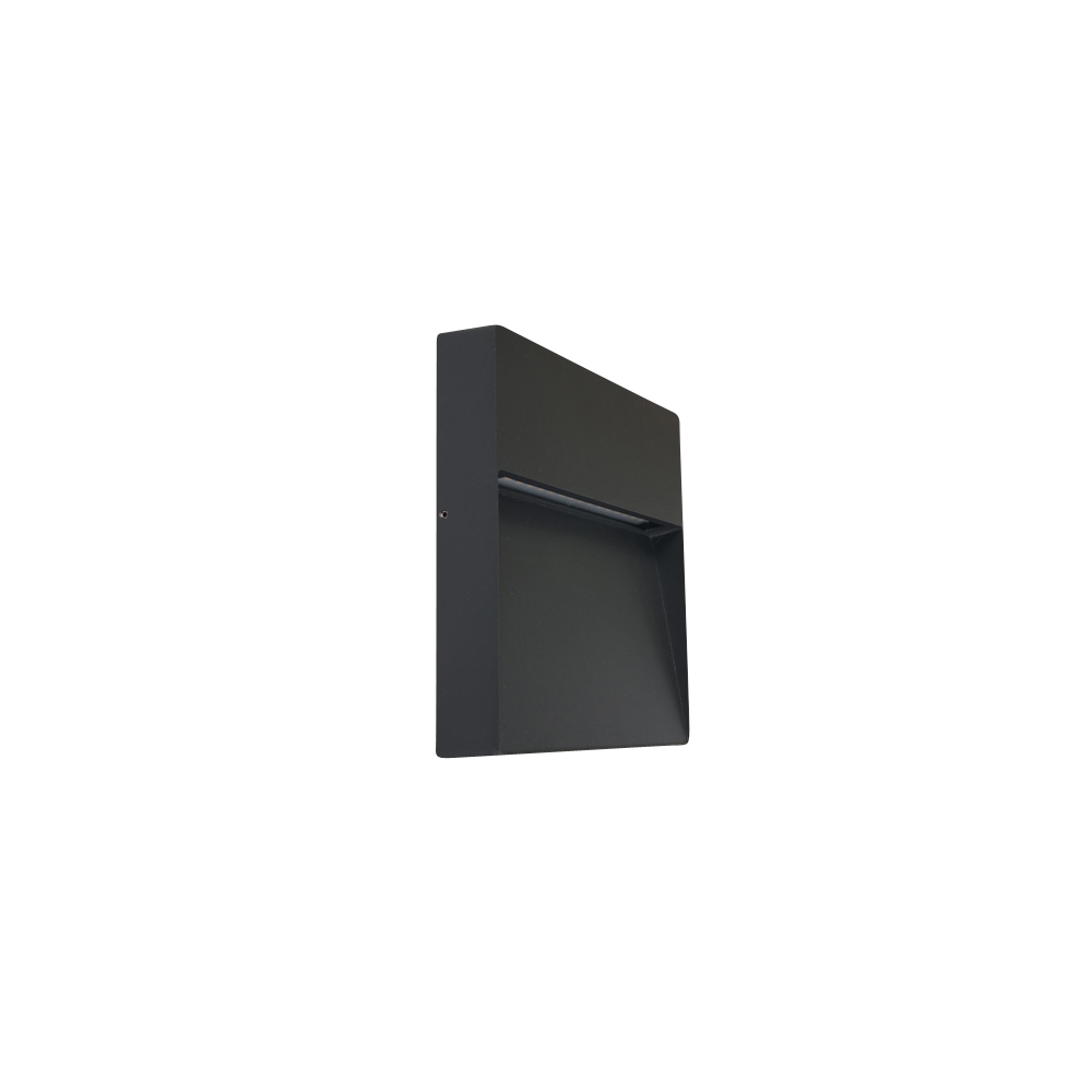 Smith-II-Q LED 9W 3000K 350lm, IP54,antracit