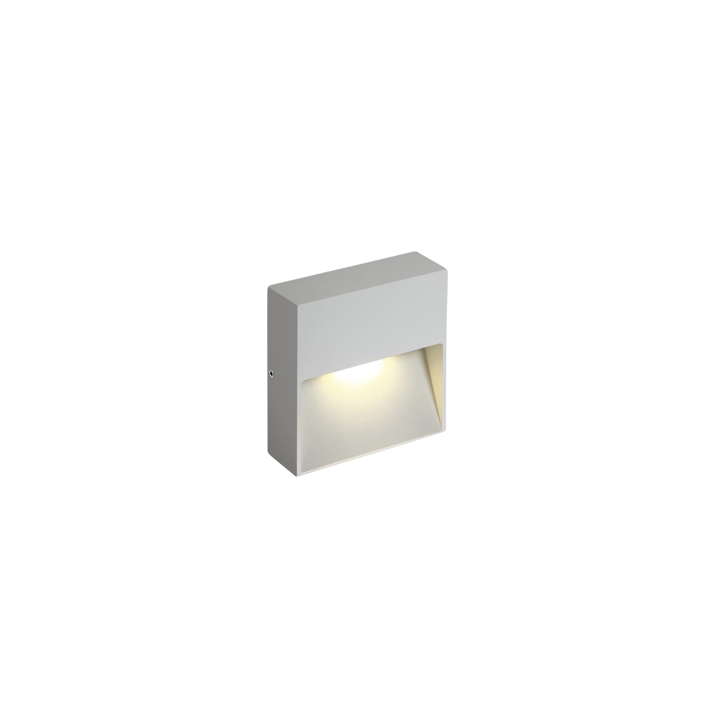 Smith-II-Q2 LED 4W 3000K 200lm, IP54, alb