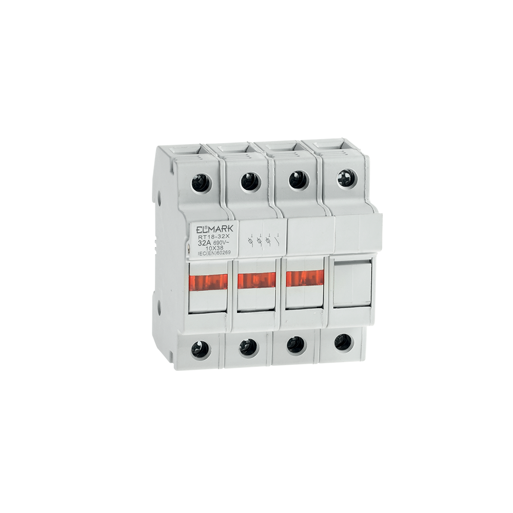 SOCLU PENTRU SIGURANTA FUZIBILA 14X51, 3P+N, 63A