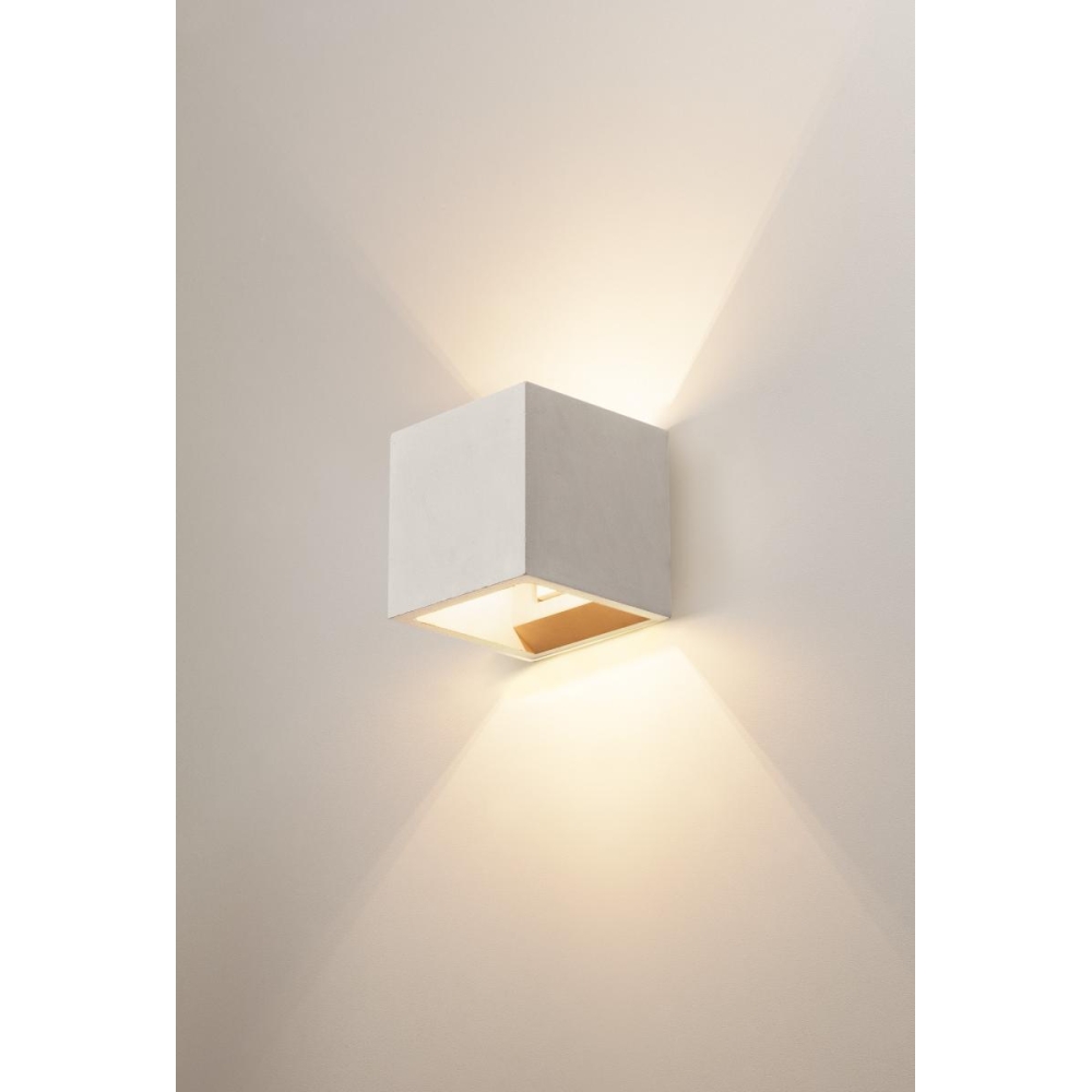 SOLID CUBE,QT14,gri,25Wlampa de perete