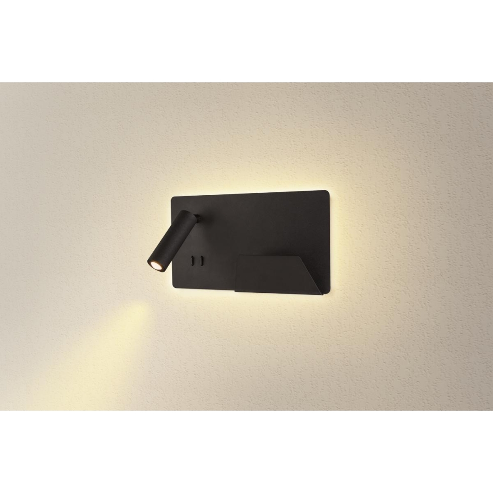 SOMNILA Spot 13W 3000K 230V negru