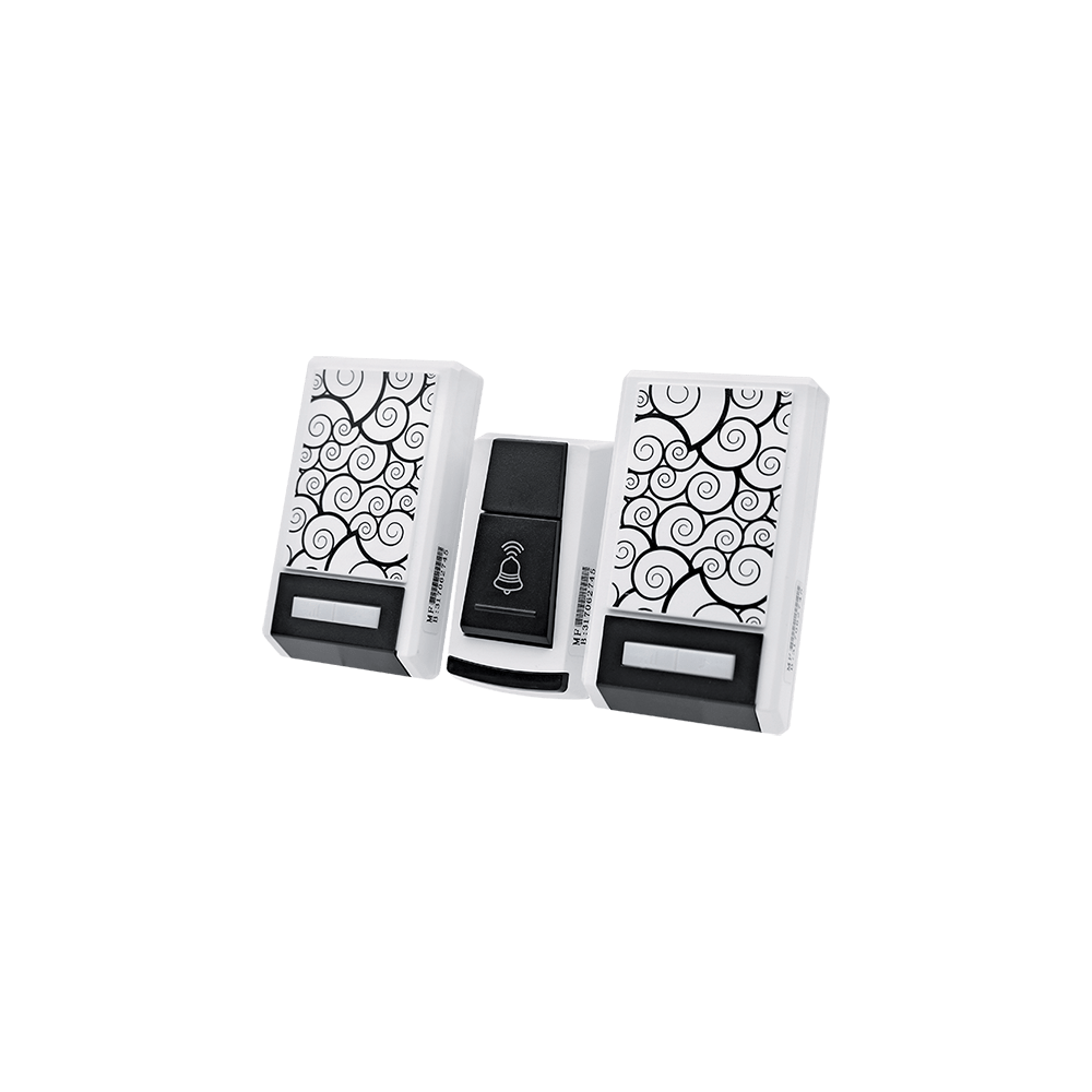 SONERIE WIRELESS 5015 2 RECEPTOARE /1BUTON AC 36 MELODII