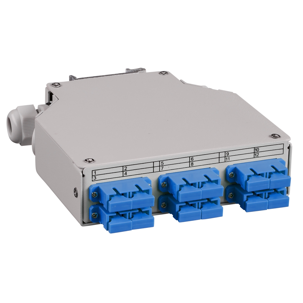 Splicebox FO pt. sina DIN,  4 Fibre, SC, 9/125&micro;m OS2