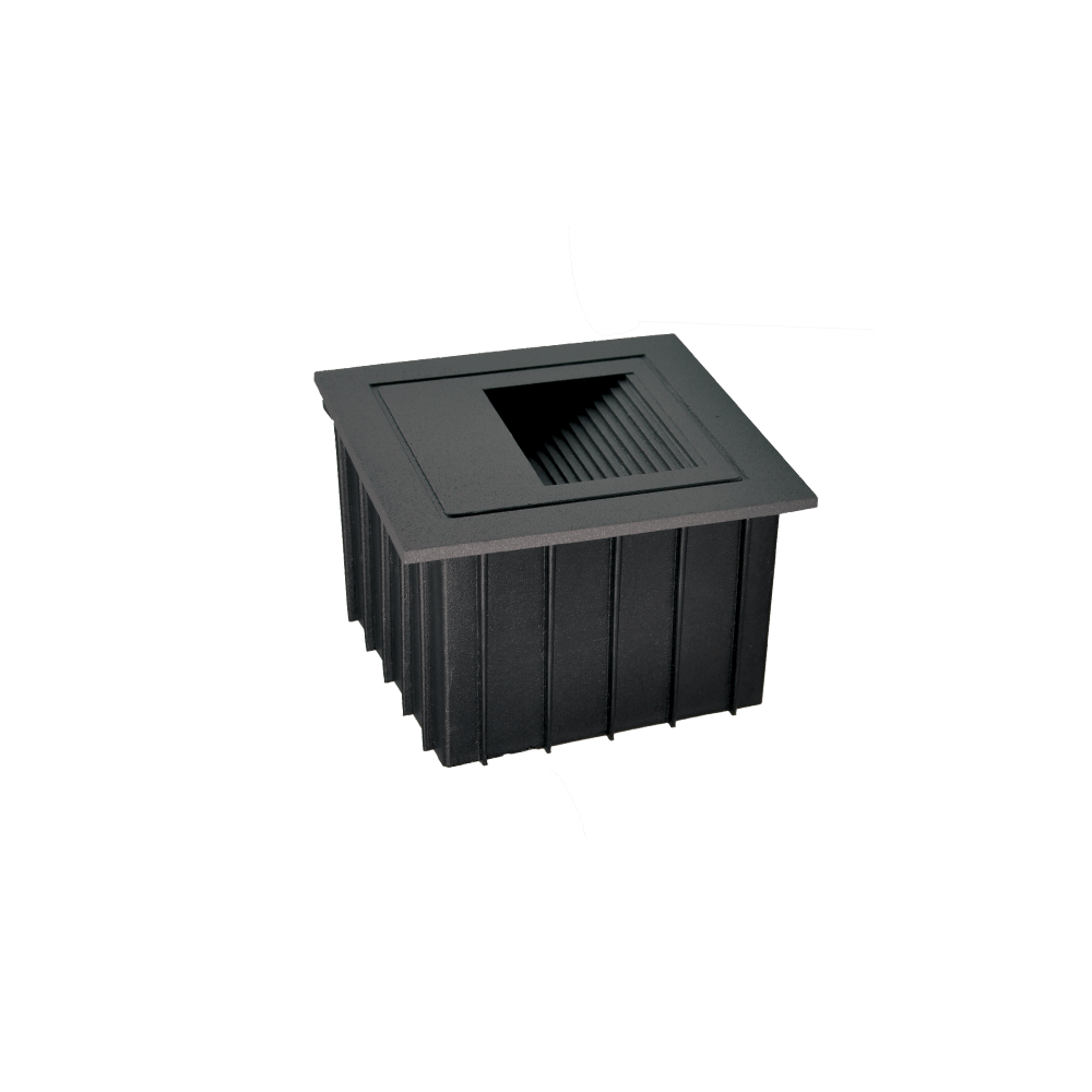 SPOT LED DE PARDOSEALA GRF011  2W 3000K IP65 NEGRU