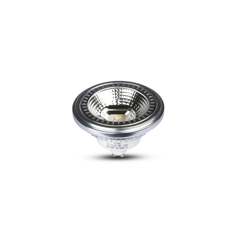 SPOT LED GU10 AR111 12W 4500K ALB NEUTRU