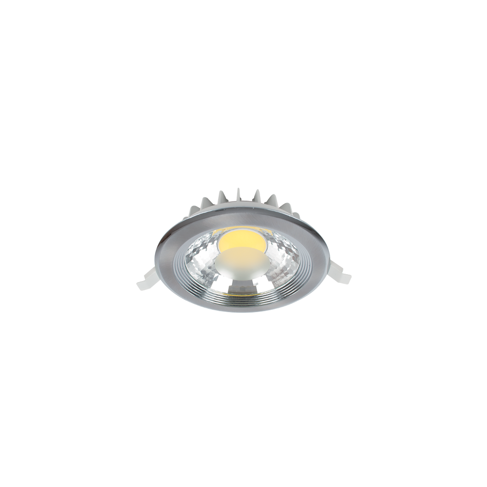 SPOT LED RDLCOB 15W 4000K-4300K 230V SATIN NICHEL
