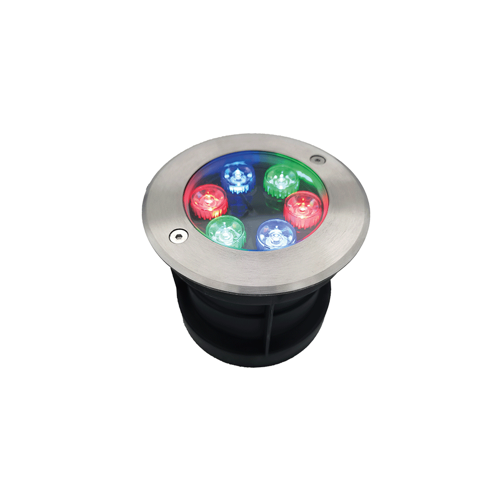 SPOT LED SUBACVATIC  6W RGB, IP68 CU TELECOMANDA