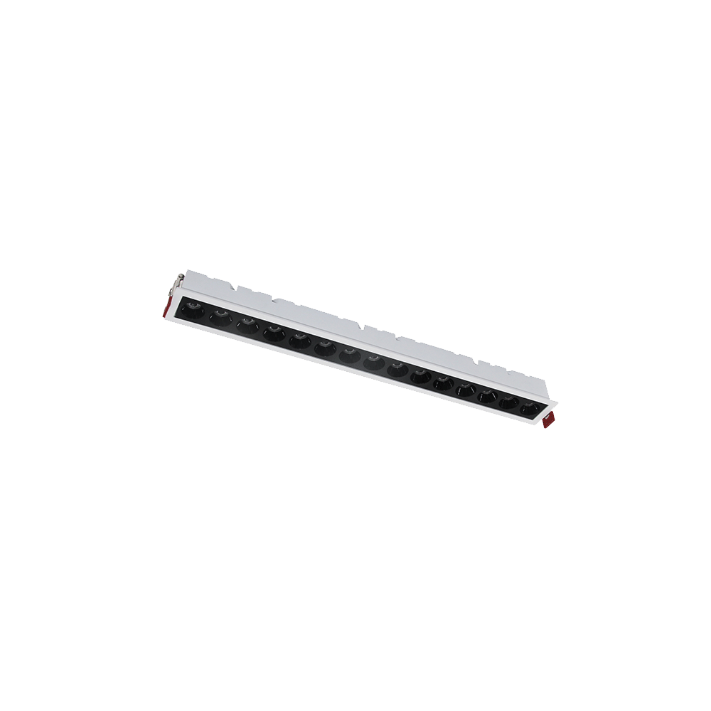 SPOT LINEAR INCASTRAT EL-05 20W 4000K, ALB &amp; NEGRU