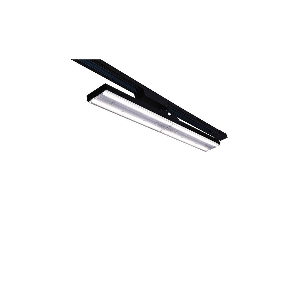 SPOT PE SINA B60 4-LINII 42W 60&amp;degCCT NEGRU
