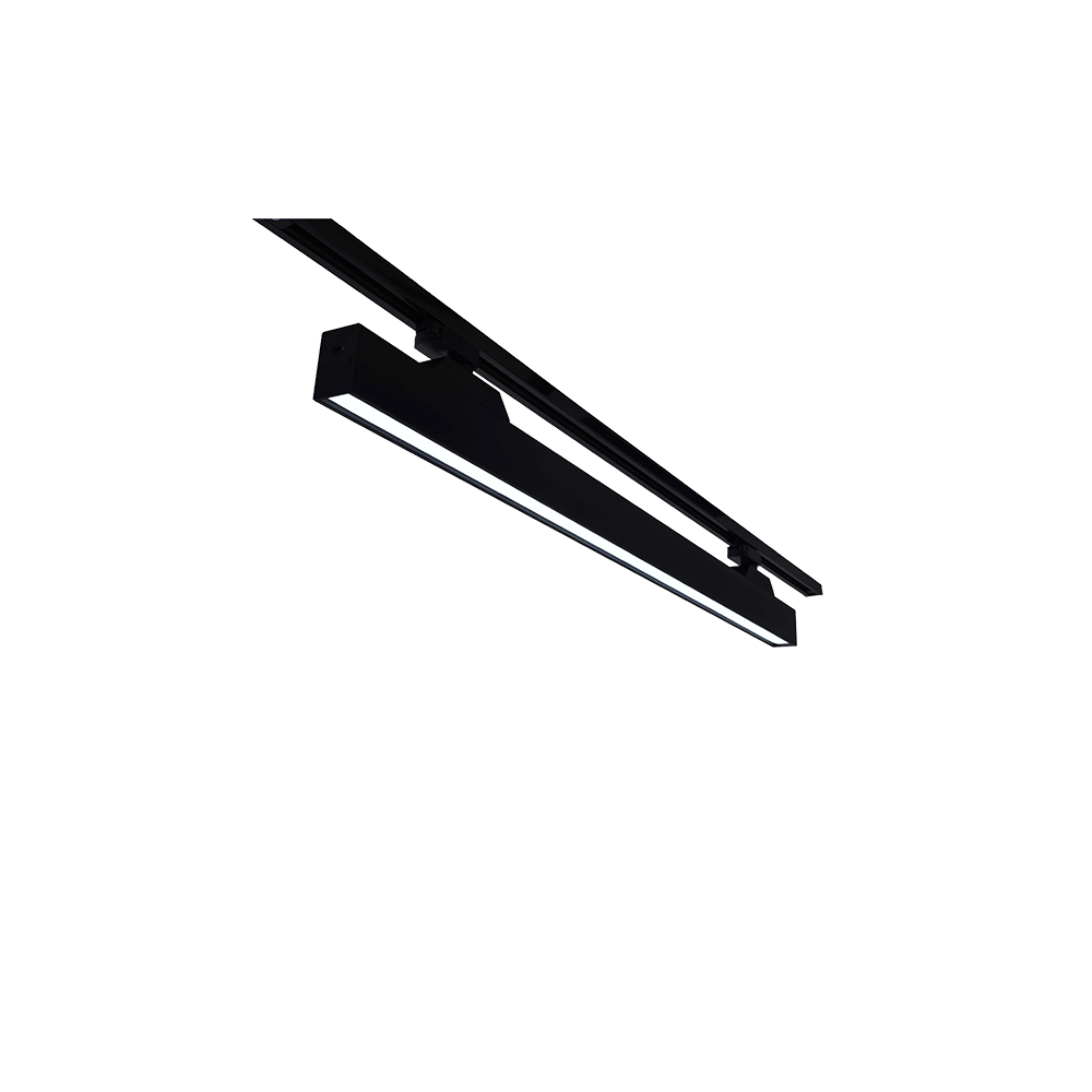 SPOT PE SINA T30 2-LINII 24W 30&amp;degCCT NEGRU