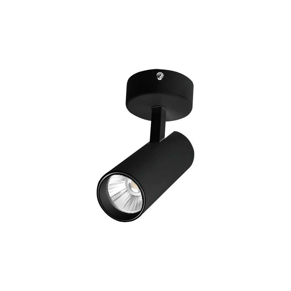 SPOT PE SINA TLOM COB 15W 220-240V 4000K 24&deg; NEGRU