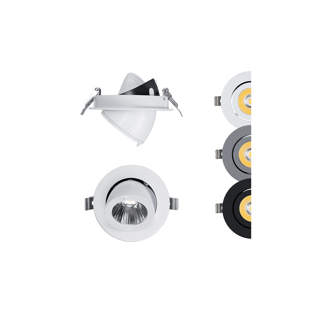 SPOT SKY TL190 COB 30W 220-240V 6400K 24&deg; GREY
