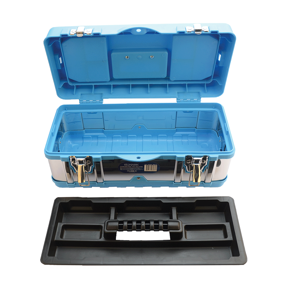 STAINLESS STEEL TOOL BOX 425mm