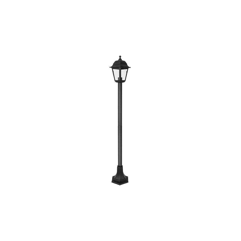 STALP DE ILUMINAT KEVIN  1XE27 NEGRU H1200 IP44