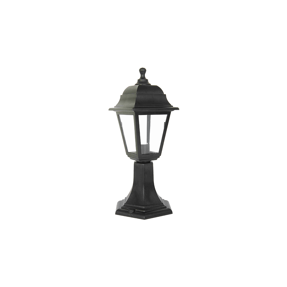 STALP DE ILUMINAT KEVIN 1XE27 NEGRU H415 IP44