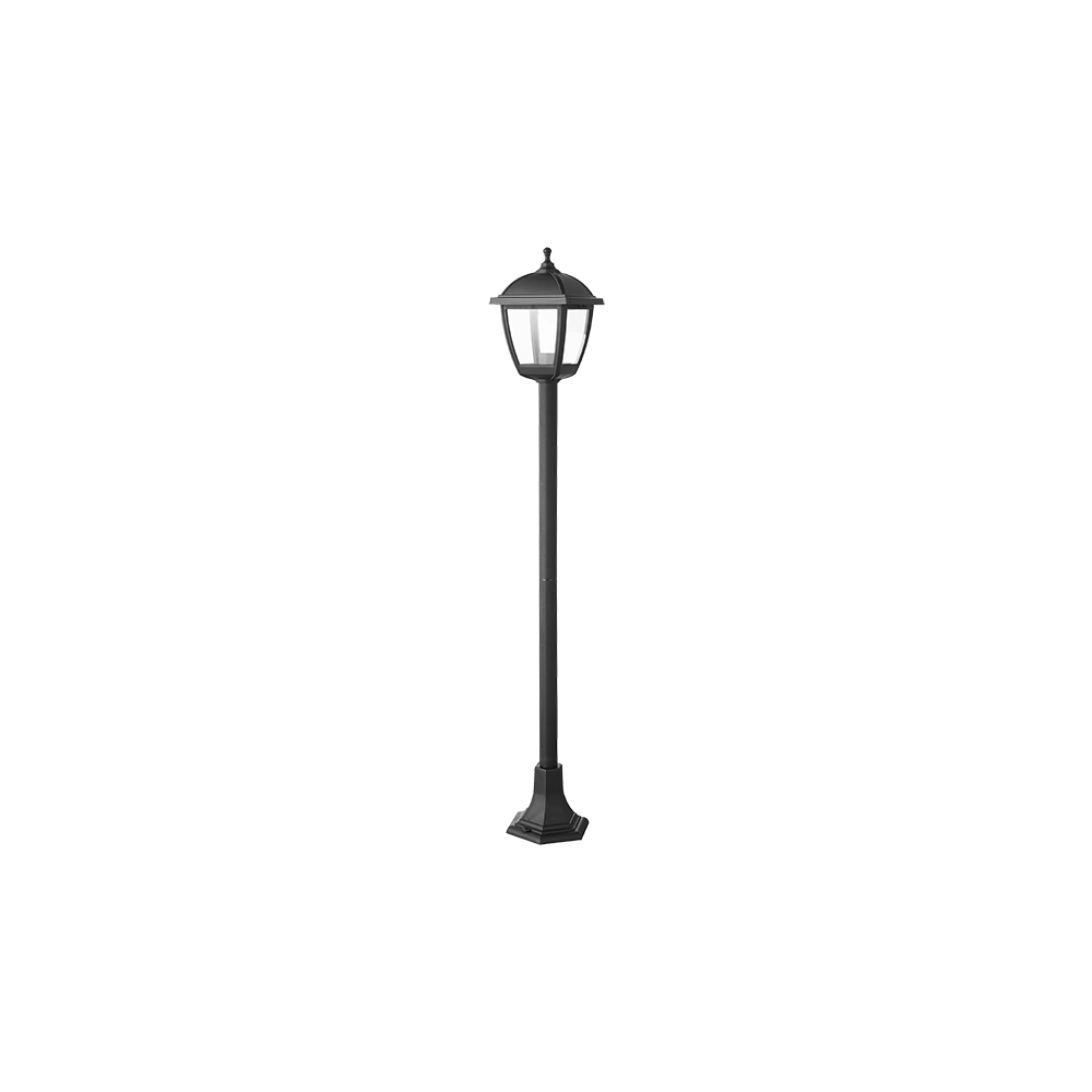 STALP DE ILUMINAT PAUL  1XE27 NEGRU H1231 IP44