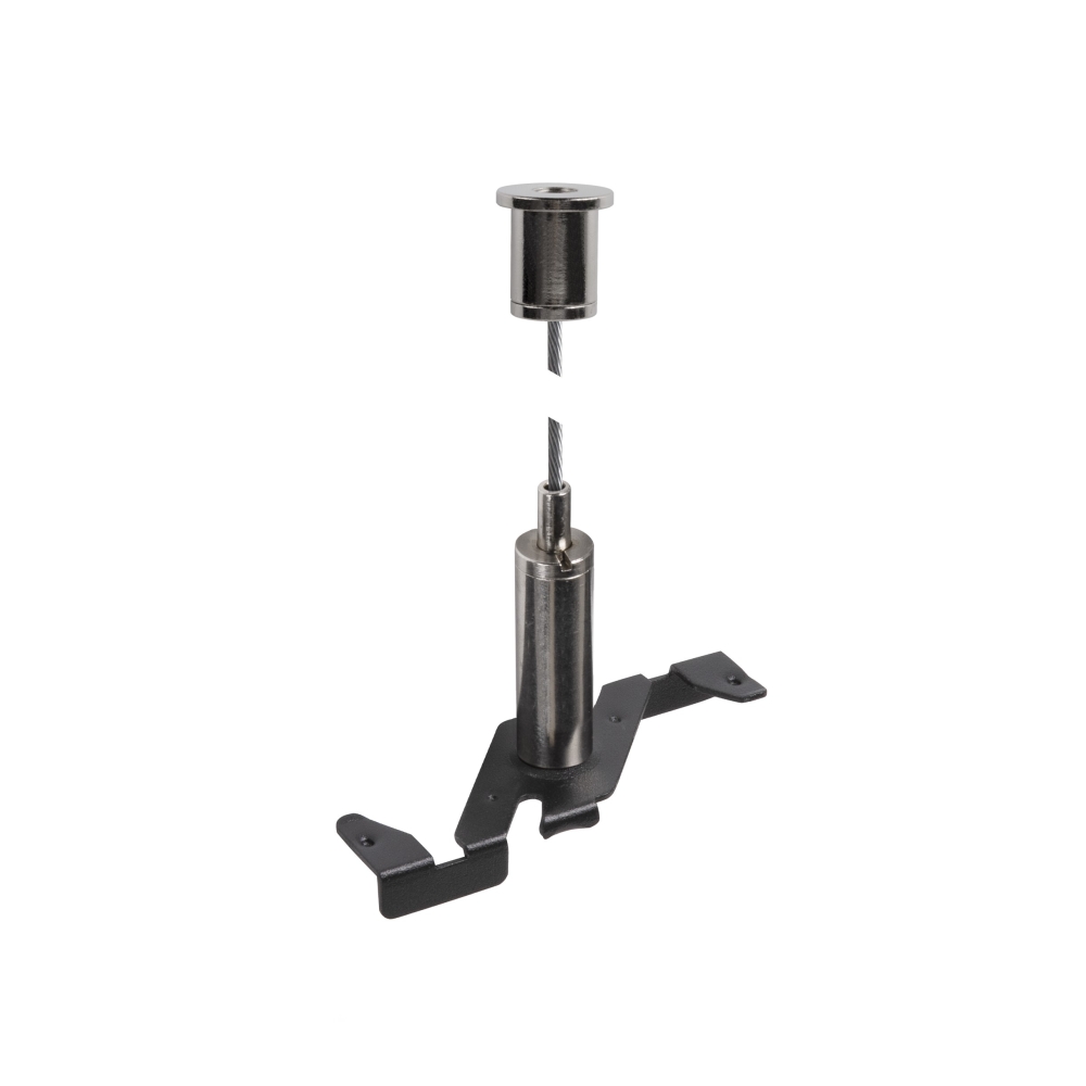 Sufa suspendare sina, 3m, 48V TRACK, negru