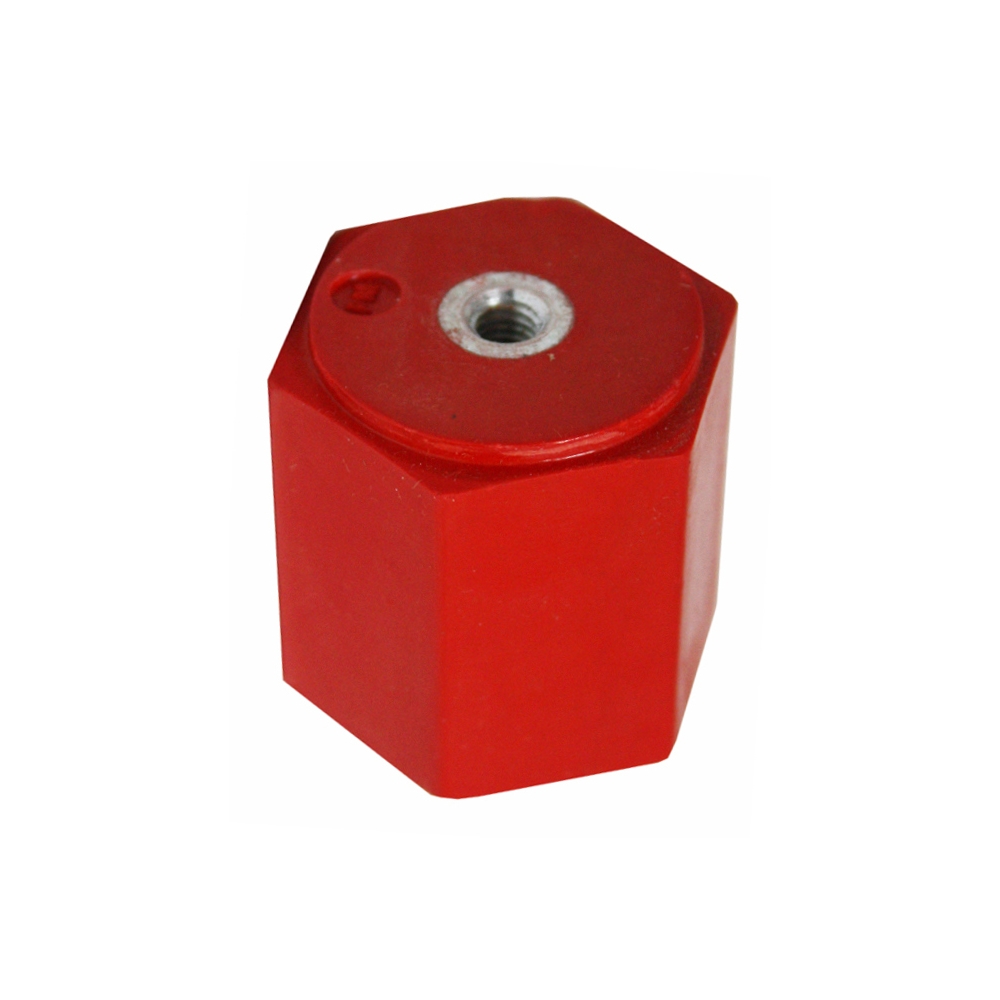 Suport electroizolant 2xM10, filet int, rez. rupere 8 kN