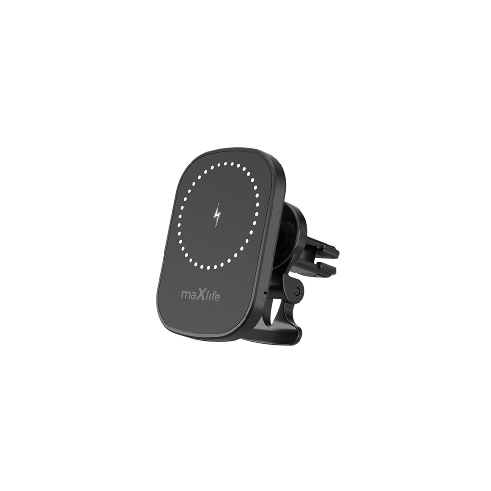 SUPORT TELEFON MAGNETIC CU INCARCARE WIRELESS 15W PRINDERE VENTILATIE