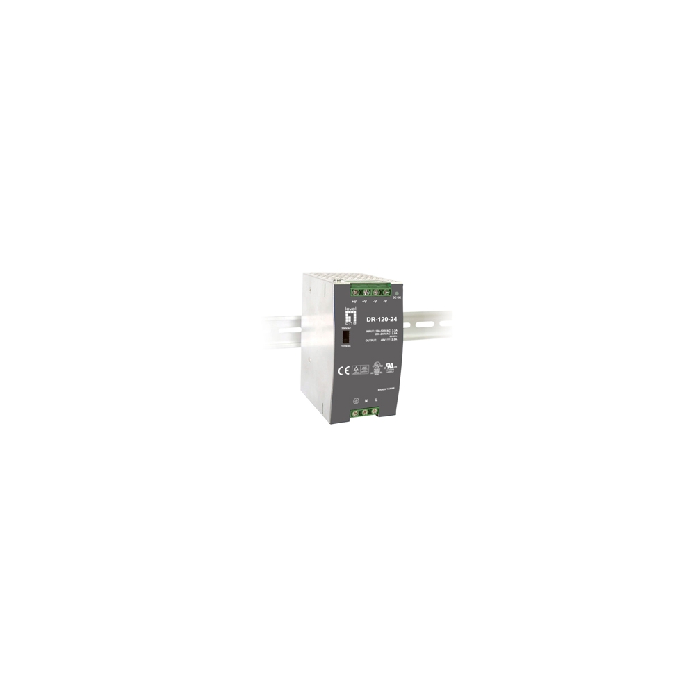 Sursă de alimentare industrială, 24VDC, 120W, șină DIN