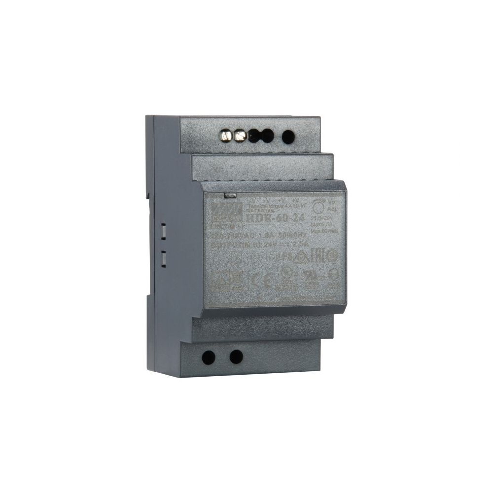 Sursă de alimentare industrială, 24VDC, 60W, șină DIN
