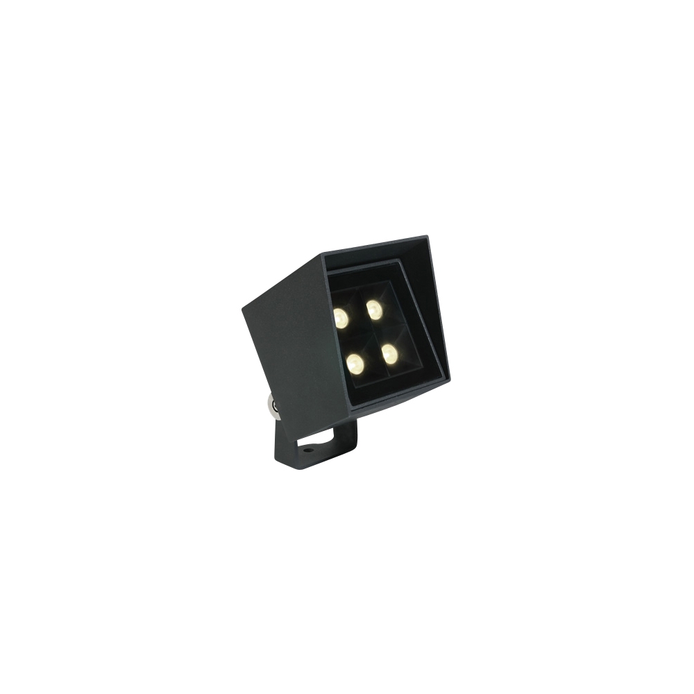 Syros LED 6W 550lm 3000K Ra80 220-240V IP65 antracit