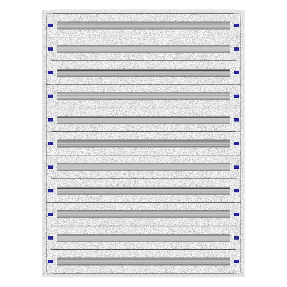 Tablou distr. msc. 5M-33UV, 11-rand, 627UH, H1565L1180A200mm