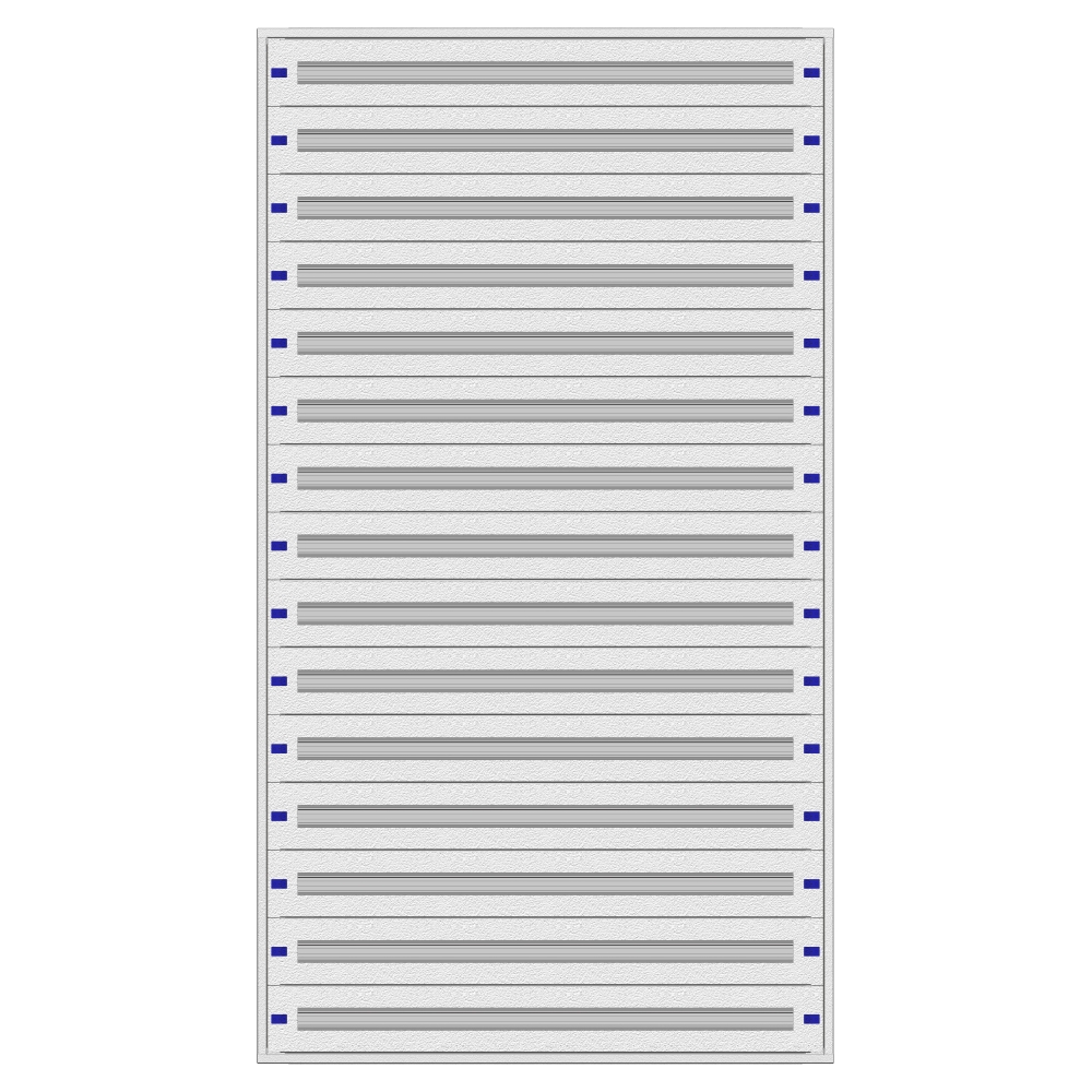 Tablou distrib. &icirc;ng 5U-45UV, 15rand, 855UH, H2160L1230A250mm