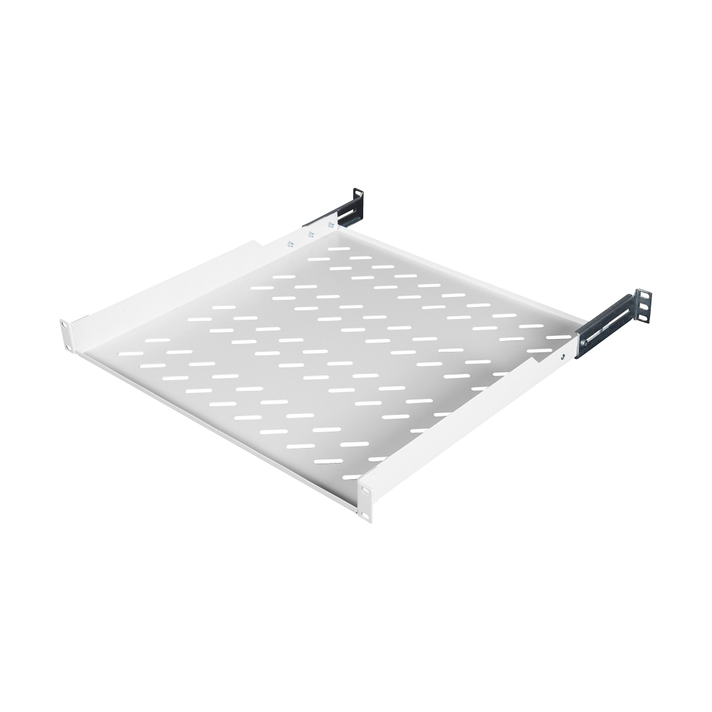 Tavă fixă, 1U, sarcină 50 Kg, D=450mm, fixare &icirc;n 4 puncte