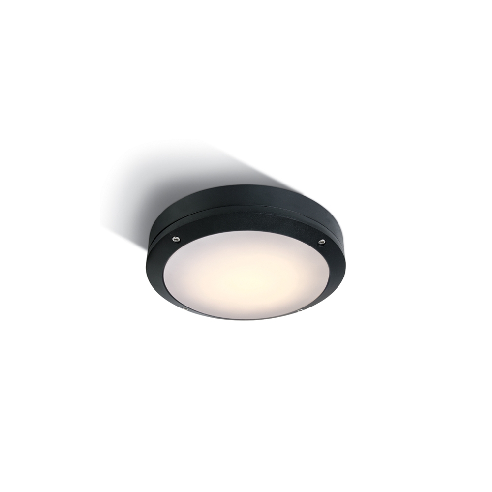 Teito 1 LED, 10W, 600lm, 3000K, 230V, IP54, negru