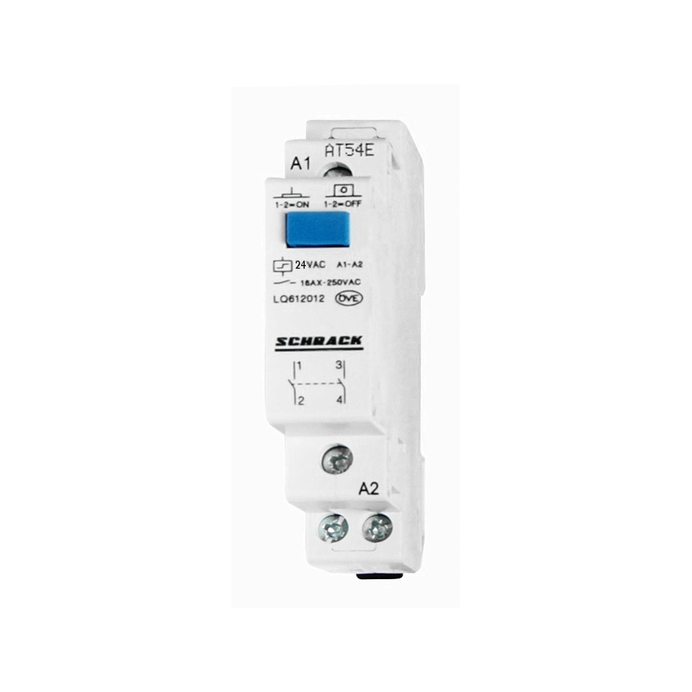 Teleruptor 2ND, 24VAC/12VDC