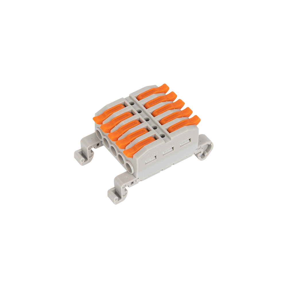TERMINAL BLOCK FOR DIN RAIL 5 INPUT/5 OUTPUT 4.00M