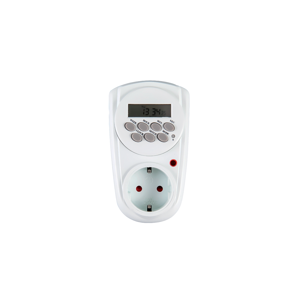 TIMER DIGITAL SAPTAMANAL CU PRIZA EL-WDT-3