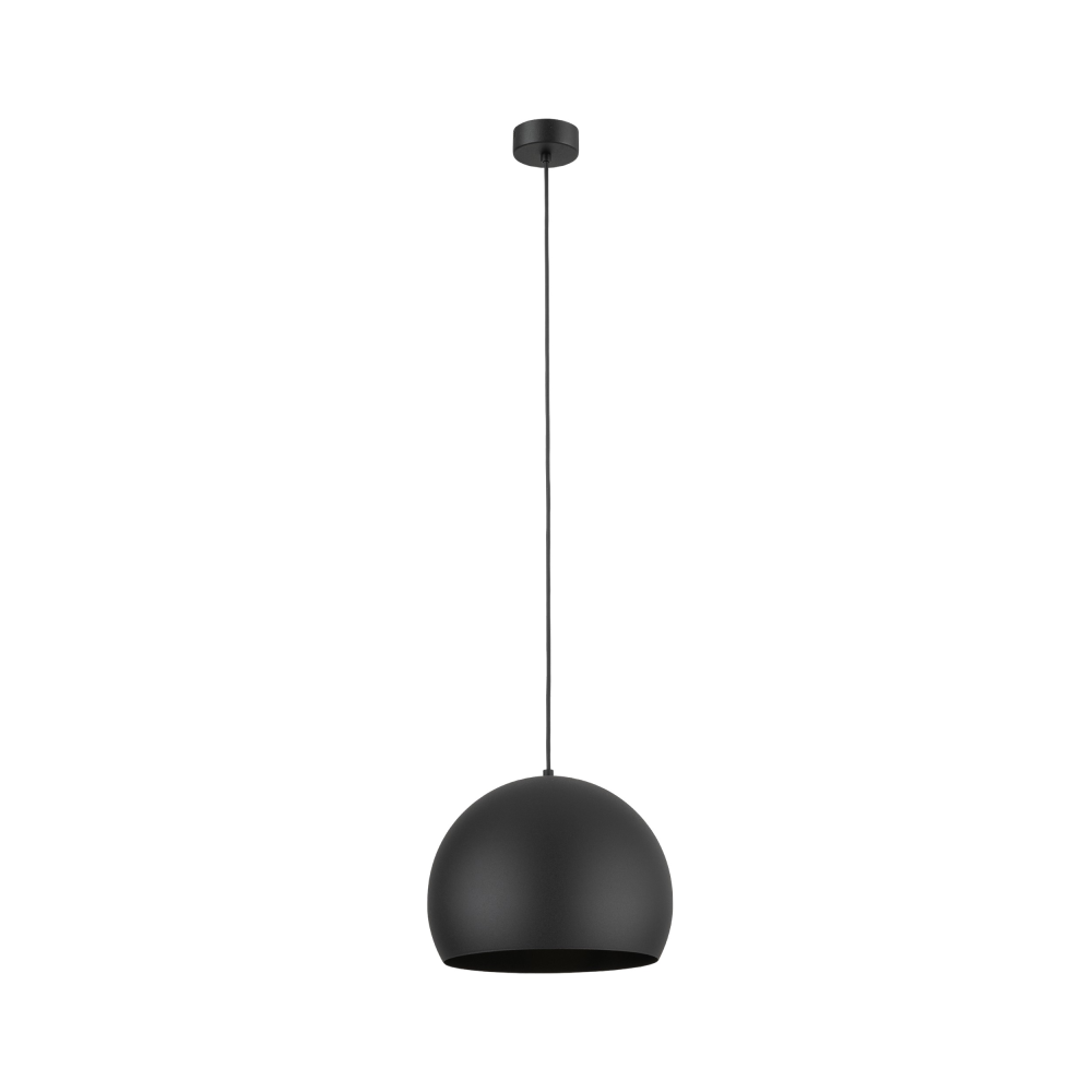 TK LIGHTING PENDANT ZOE 10168 1XE27 BLACK