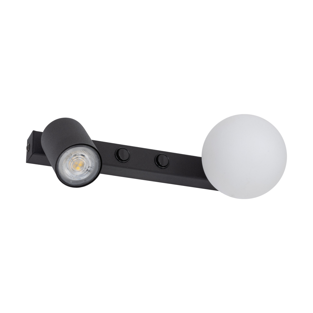 TK LIGHTING WALL LAMP VOX 10148 1XGU10+1XG9 WH/BL