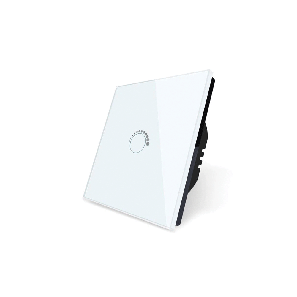 TOUCH RF433 EU 1 GANG 1 WAY DIMMABLE SWITCH WHITE